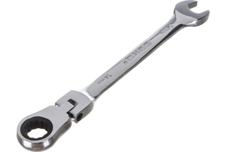 Купить Ключи комбинированные трещоточные шарнирные в наборе DEKO RW02 8-17 мм  6 предметов фото №4