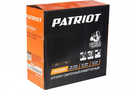 Купить Сварочный аппарат Patriot WM 260DVT MMA фото №12