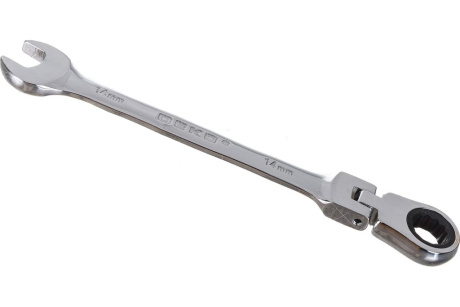 Купить Ключи комбинированные трещоточные шарнирные в наборе DEKO RW02 8-17 мм  6 предметов фото №2