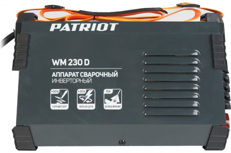 Купить Сварочный аппарат Patriot WM 230D MMA фото №8