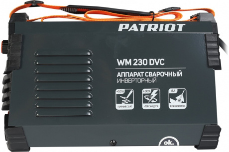 Купить Сварочный аппарат Patriot WM 260DVT MMA фото №10